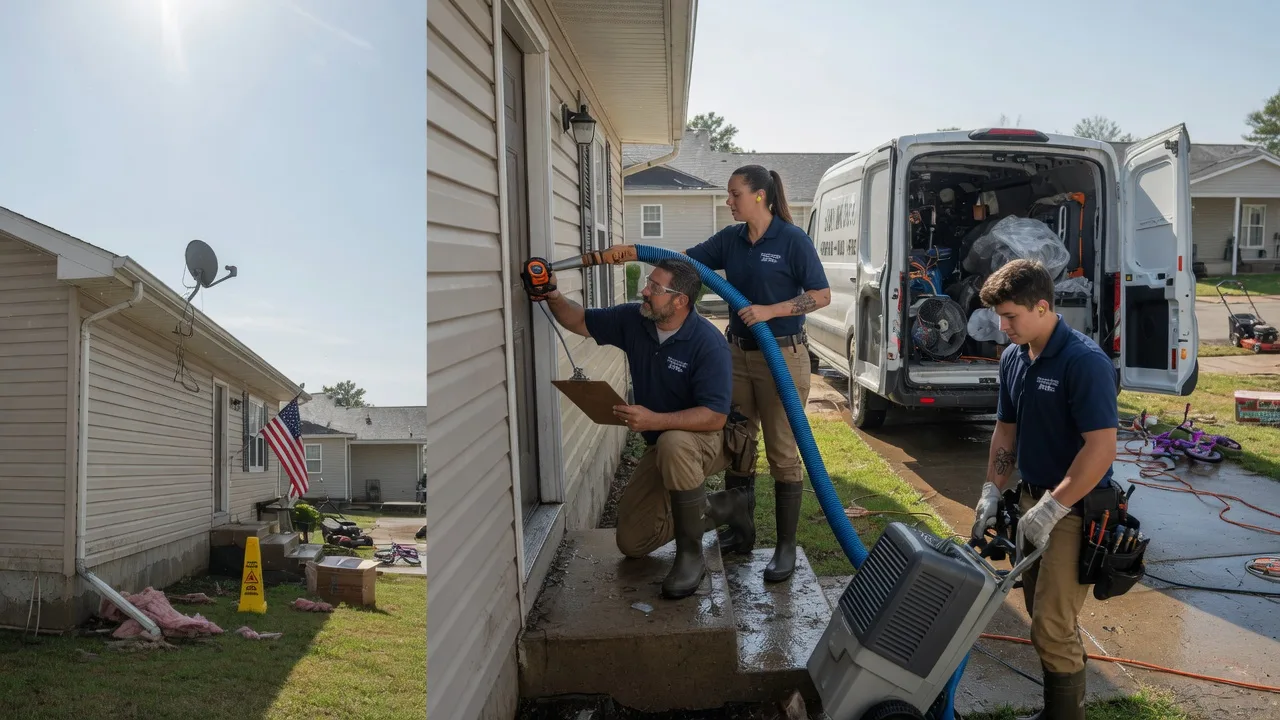 Ceiling Water Damage Restoration in Osceola, AR near me